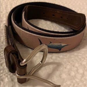Belt with fish